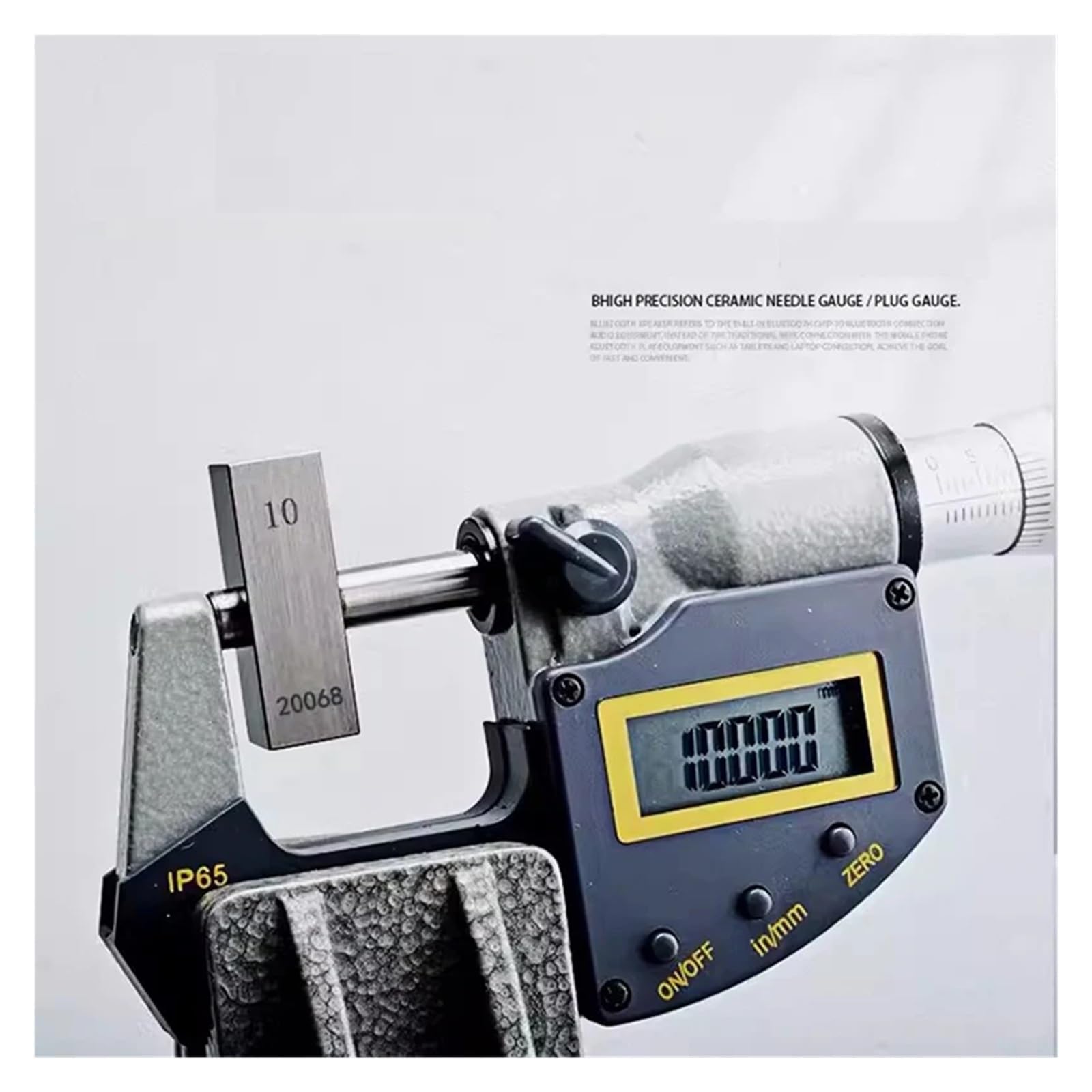 1 pièce, longueur 0,5 mm-100 mm, jauge de bloc en acier rapide, grade 0, outils for l'inspection du micromètre et du pied à coulisse Pour les tests et l'étalonnage(70mm 1pc)