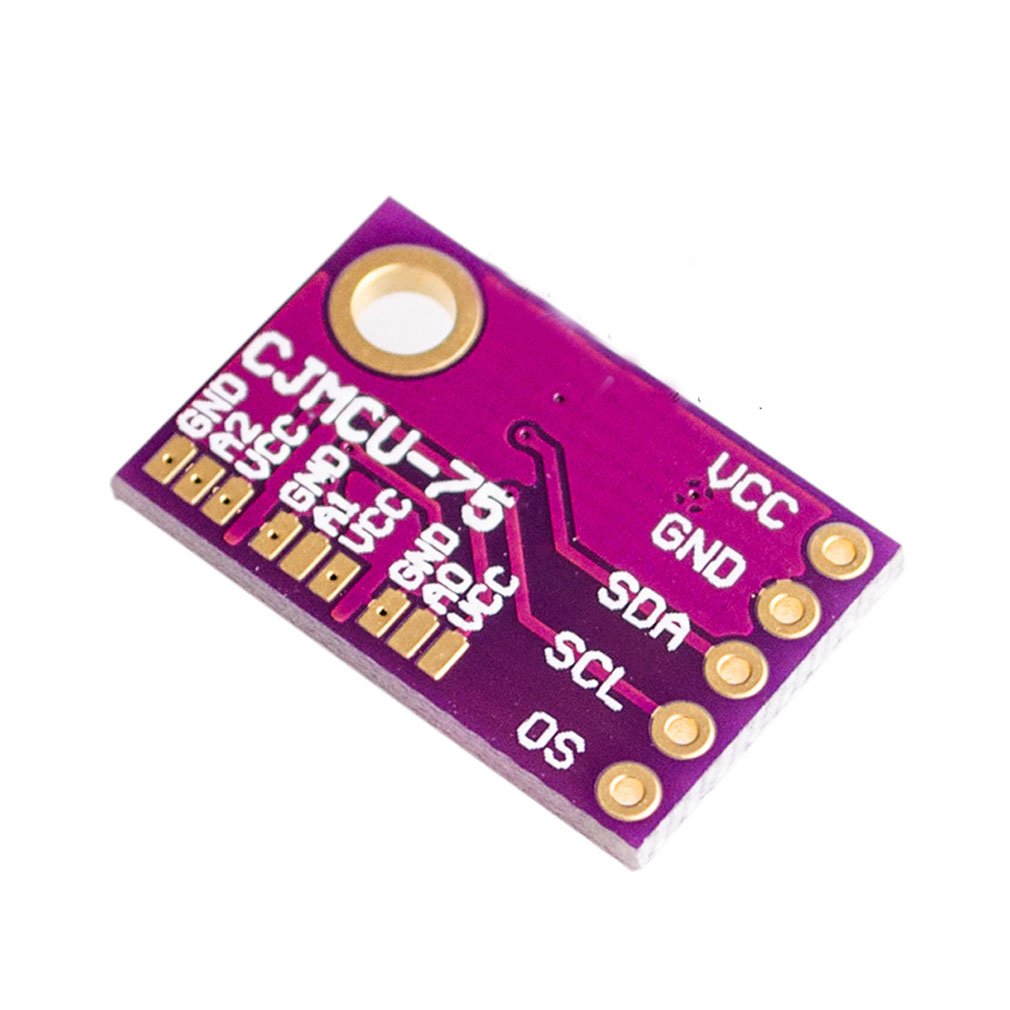 Hailege 2 szt. LM75 LM75A Czujnik temperatury High Speed I2C interfejs o wysokiej dokładności rozwoju Board