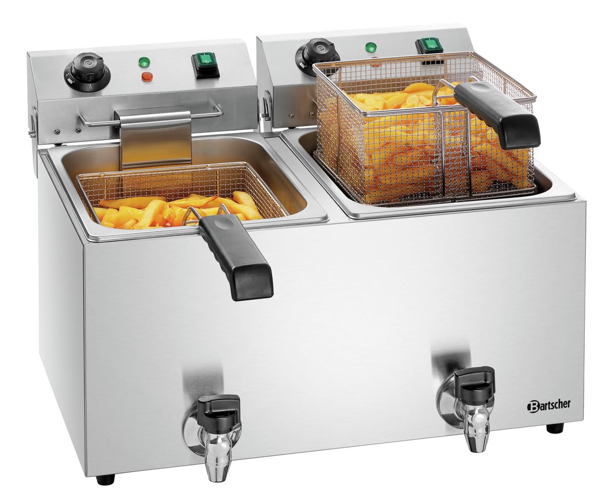 Bartscher Elektro-Fritteuse SNACK IV Plus 2 x 9L Gastronomiebedarf