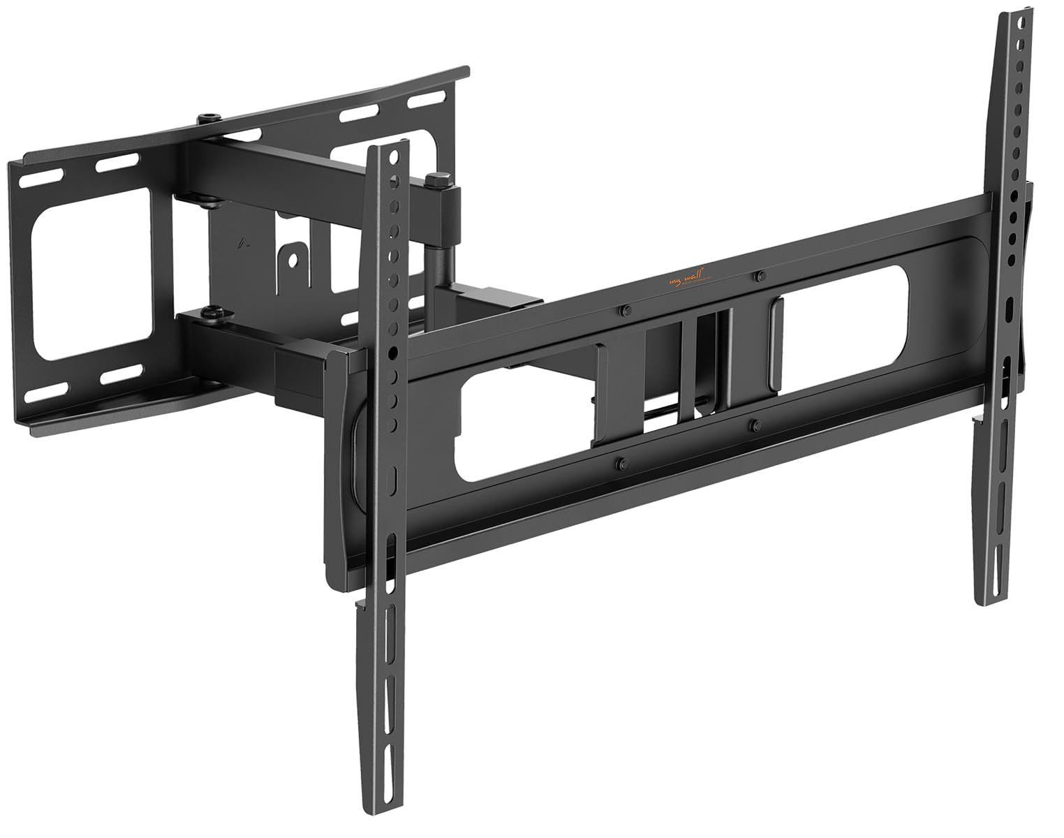 my wall Soporte de Pared para TV de hasta 86 Pulgadas, HP44L, orientable para 37-86 Pulgadas, inclinación y Giro, hasta 50 kg, gestión de Cables integrada