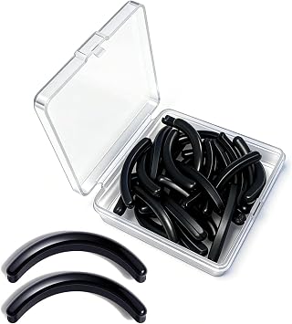 Compatible with Revlon Eyelash Curler Refill Pads,Silicone Replacement Refills Only Fit for Revlon Eye Lash Curler Refill Pads,24Pack.