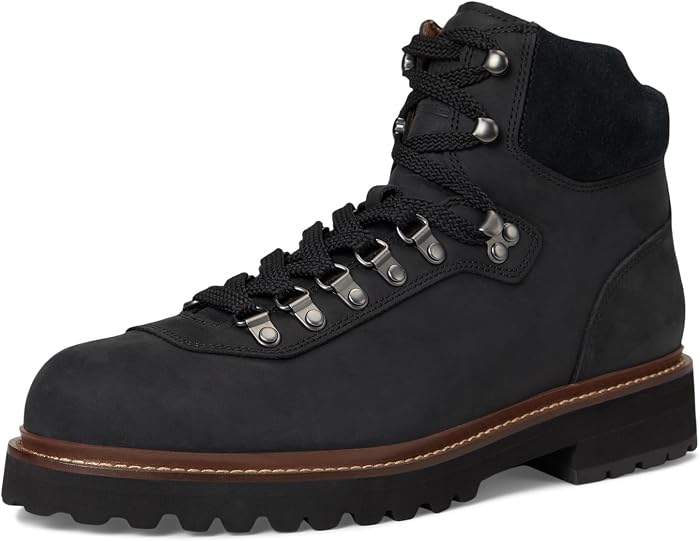 Мужские ботинки Polo Ralph Lauren Alpine Leather Trail, цвет: Чёрный — фото 4
