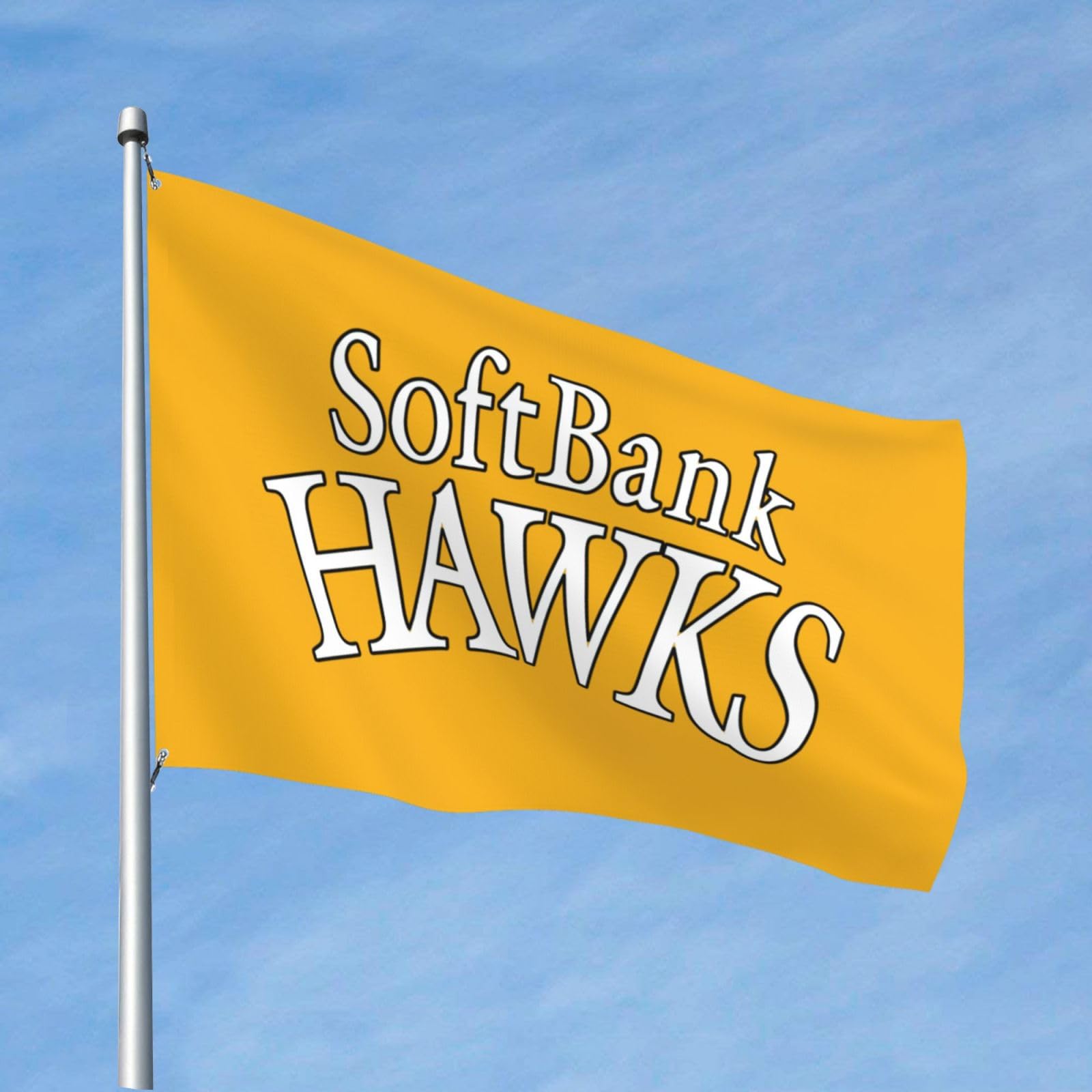 Amazon.co.jp: 福岡ソフトバンクホークス 旗 野球の旗 フラッグ 撮影用