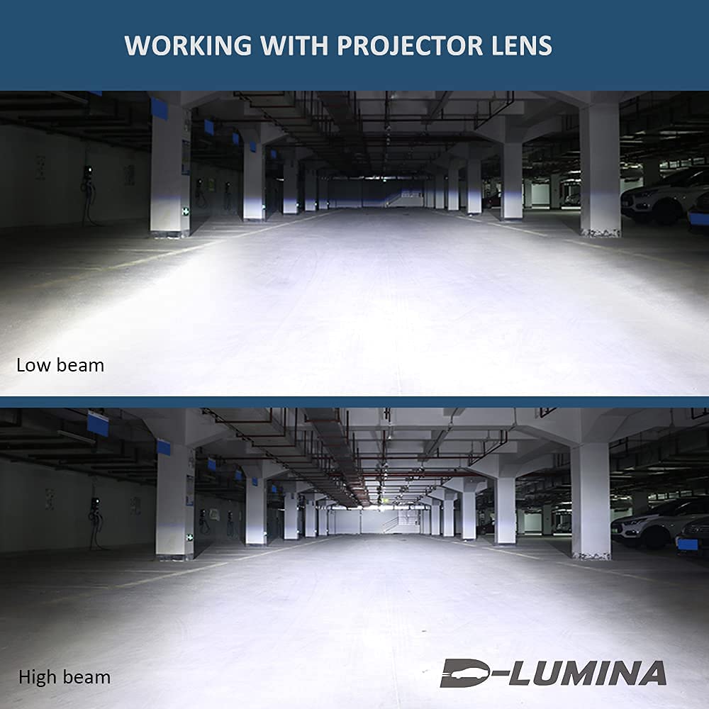 D-Lumina D1S - Juego de bombillas de xenón 8000K de 12 V 35 W OEM HID + 50% más de luz, paquete de 2