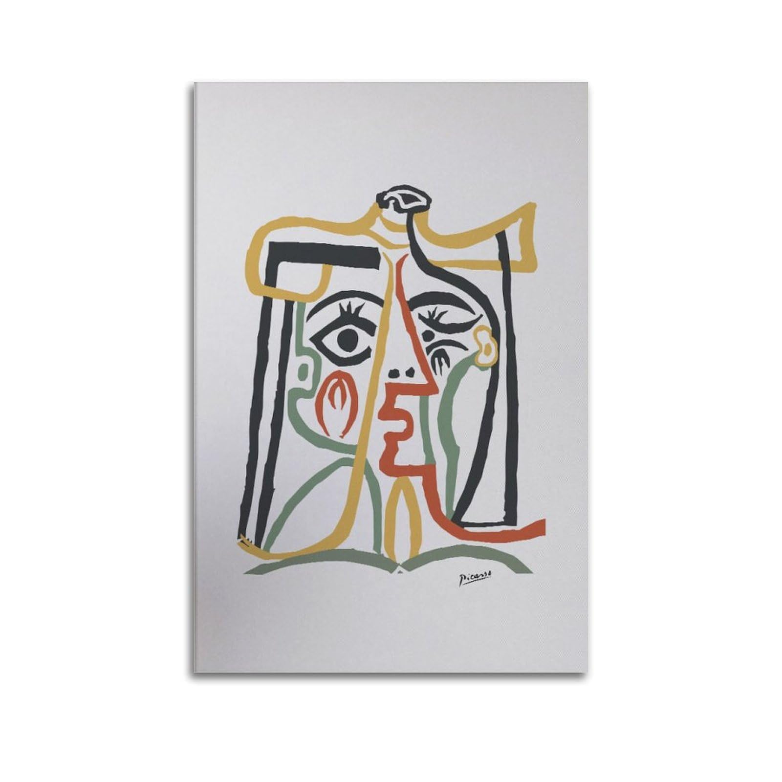 xiaoxiaoshen Picasso Abstract Gallery3 Canvas Poster Wall Art Prints Room Aesthetic Murals Bedroom And Living Decorations 20x30inch(50x75cm)