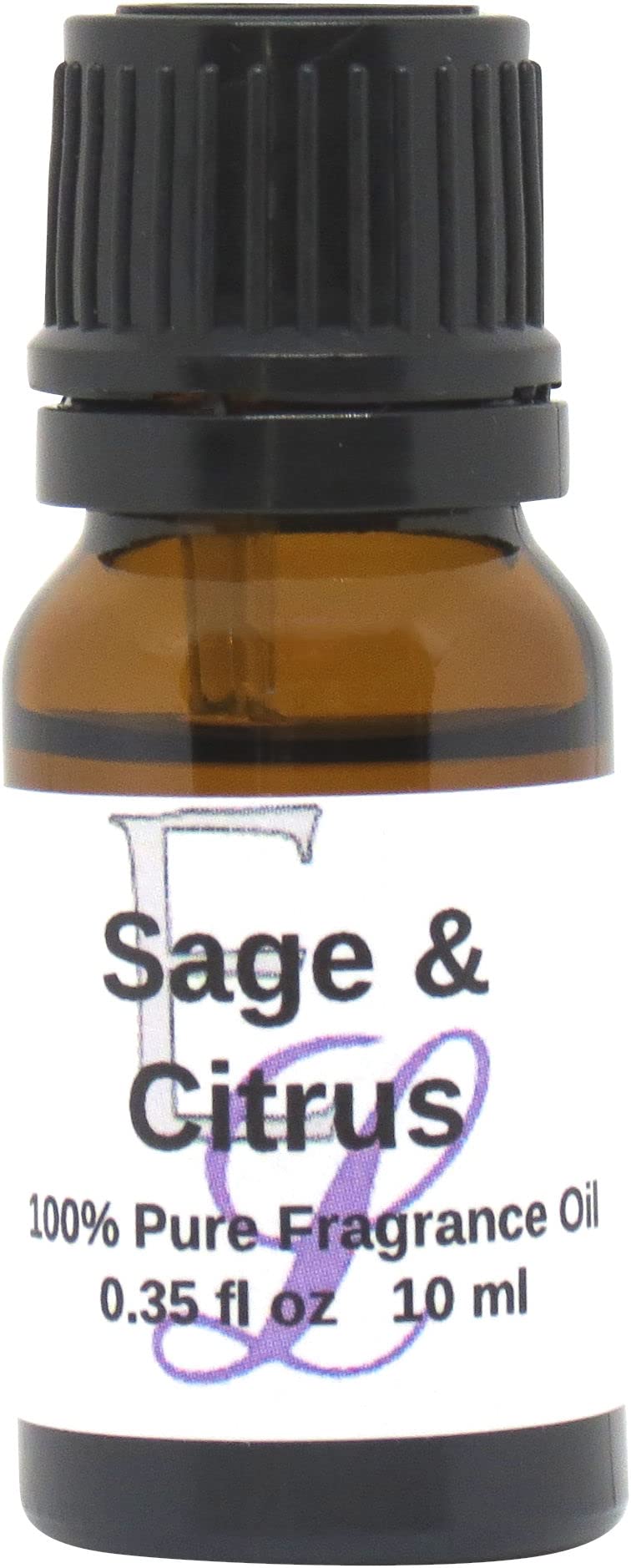 Sage And Citrus Fragrance Oil by Eclectic Lady, 10 ml Premium, Long Lasting Diffuser Scent, Aromatherapy