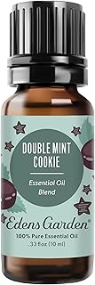 Edens Garden Double Mint Cookie Essential Oil Blend- 100% Pure Premium Grade, Undiluted, Natural, Therapeutic, Aromatherapy, The Best for Diffusing, Candle, Laundry, Humidifiers 10 ml (.33 fl oz)