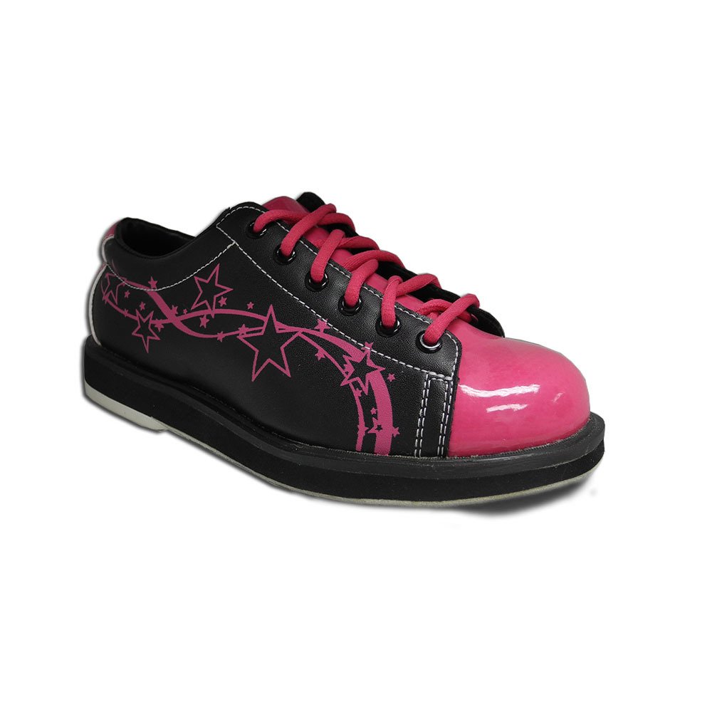 PyramidWomen's Rise Black/Hot Pink Bowling Shoes