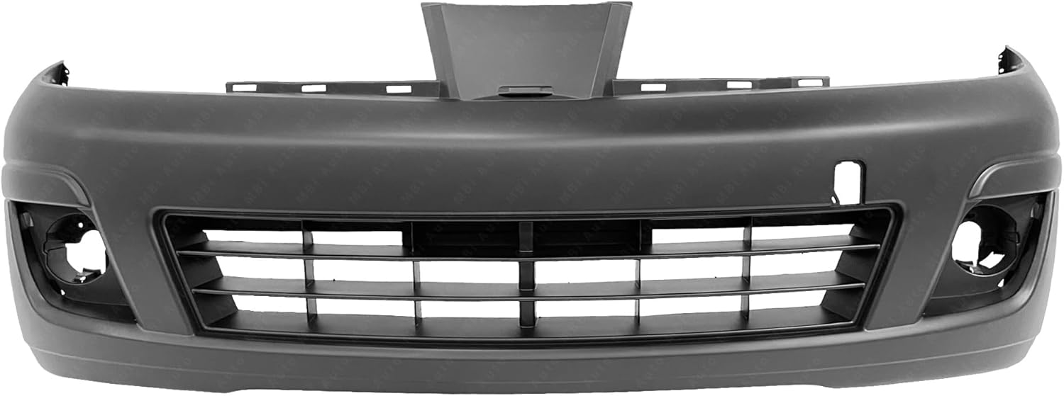 BUMPERS THAT DELIVER – Primered, Front Bumper Cover Fascia Compatible with 2007-2012 Nissan Versa w/Tow Hook 07-12, NI1000245