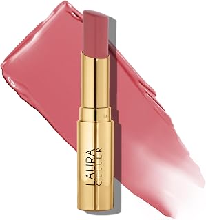 Laura Geller Jelly Balm Tinted Lip Balm in In the Buff - Hydrating Vitamin E, Semi-Shine Finish for Juicy Lips