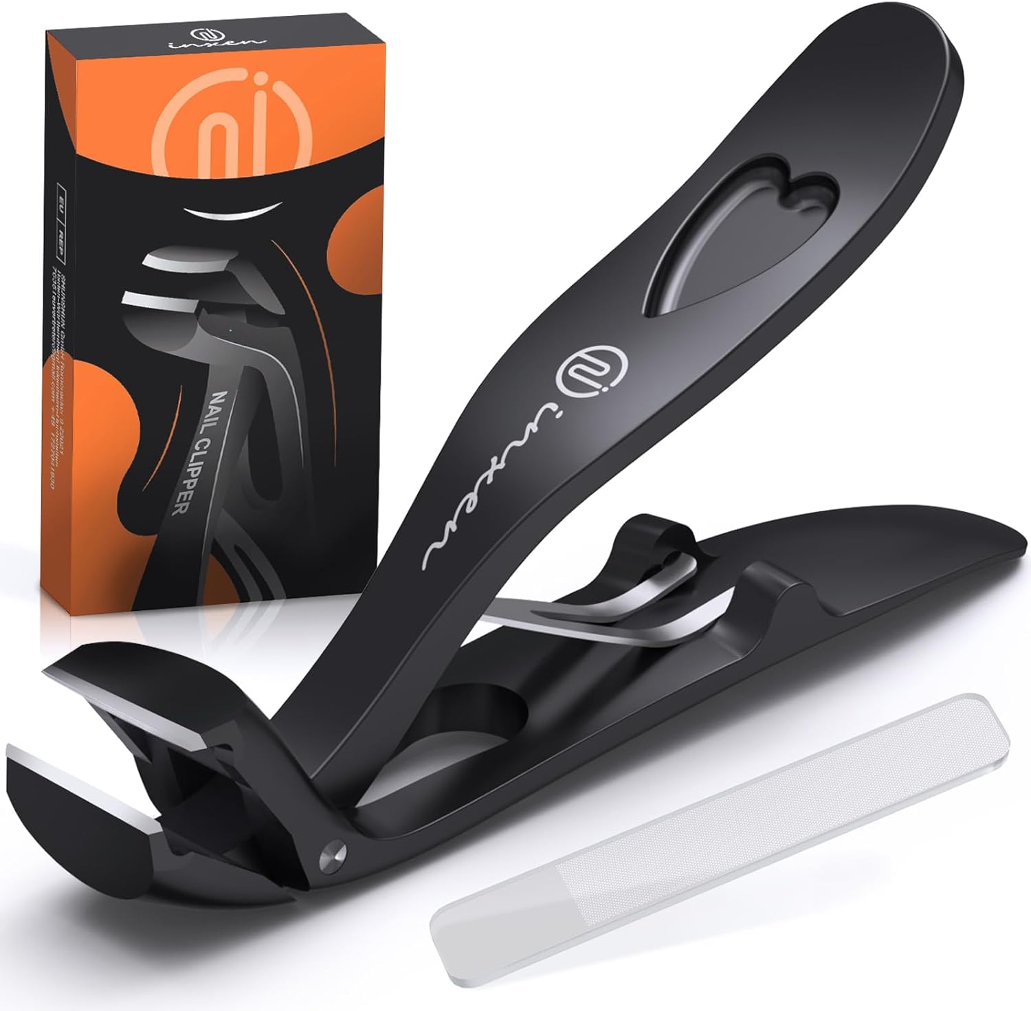 Hoekkop nagelknipper voor dikke teennagels, ergonomische nagelknipper set voor dikke nagels, grote nagelknipper nagelknipper nagelknipper teennagelknipper vingernagelknipper vingernagelknipper met