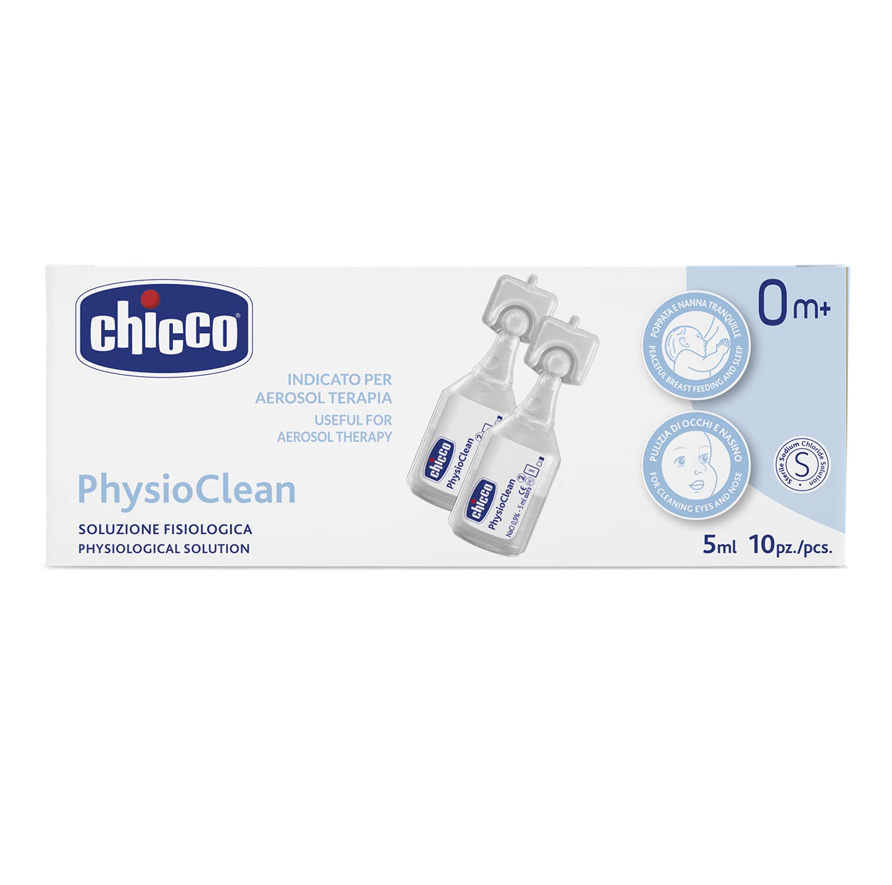 Physio Clean Salt Solution 5 ml Pack of 10