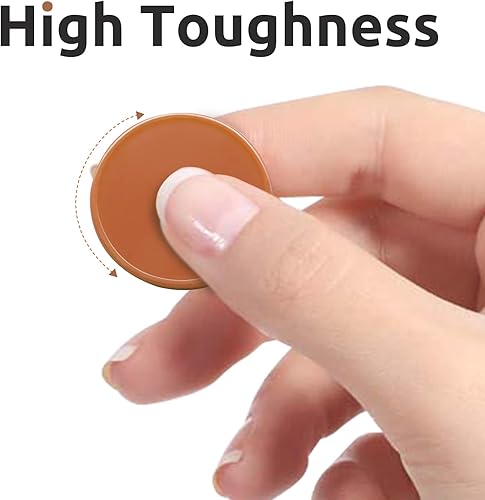 Vista 83 de Juego de 100 fichas de juego de fichas de póquer de plástico opaco con caja de almacenamiento (azul, 1 pulgada)