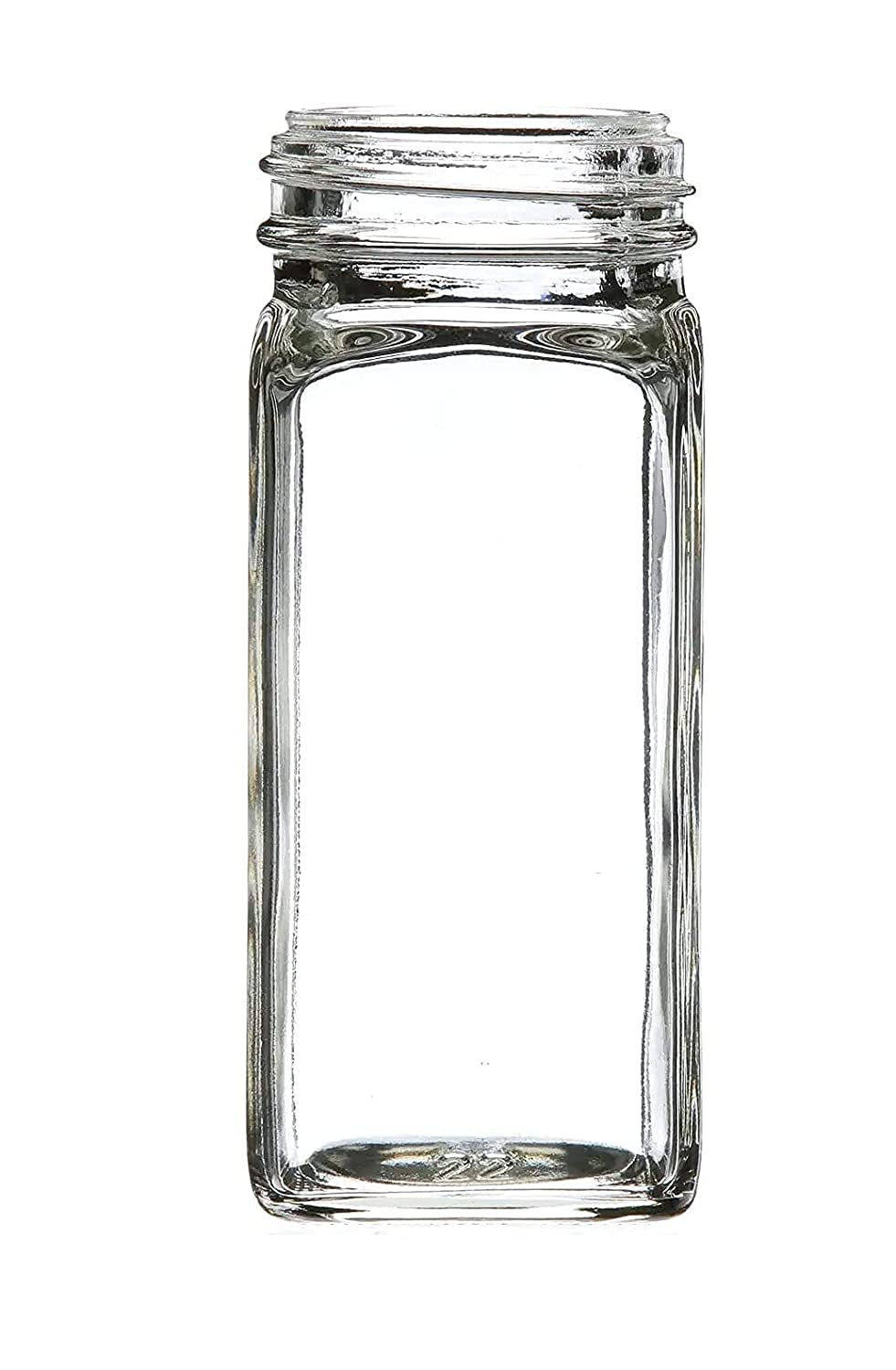 Square Glass Jar Spice Container Salt & Pepper Shaker Set, 135ml (6) — Amazon image 5