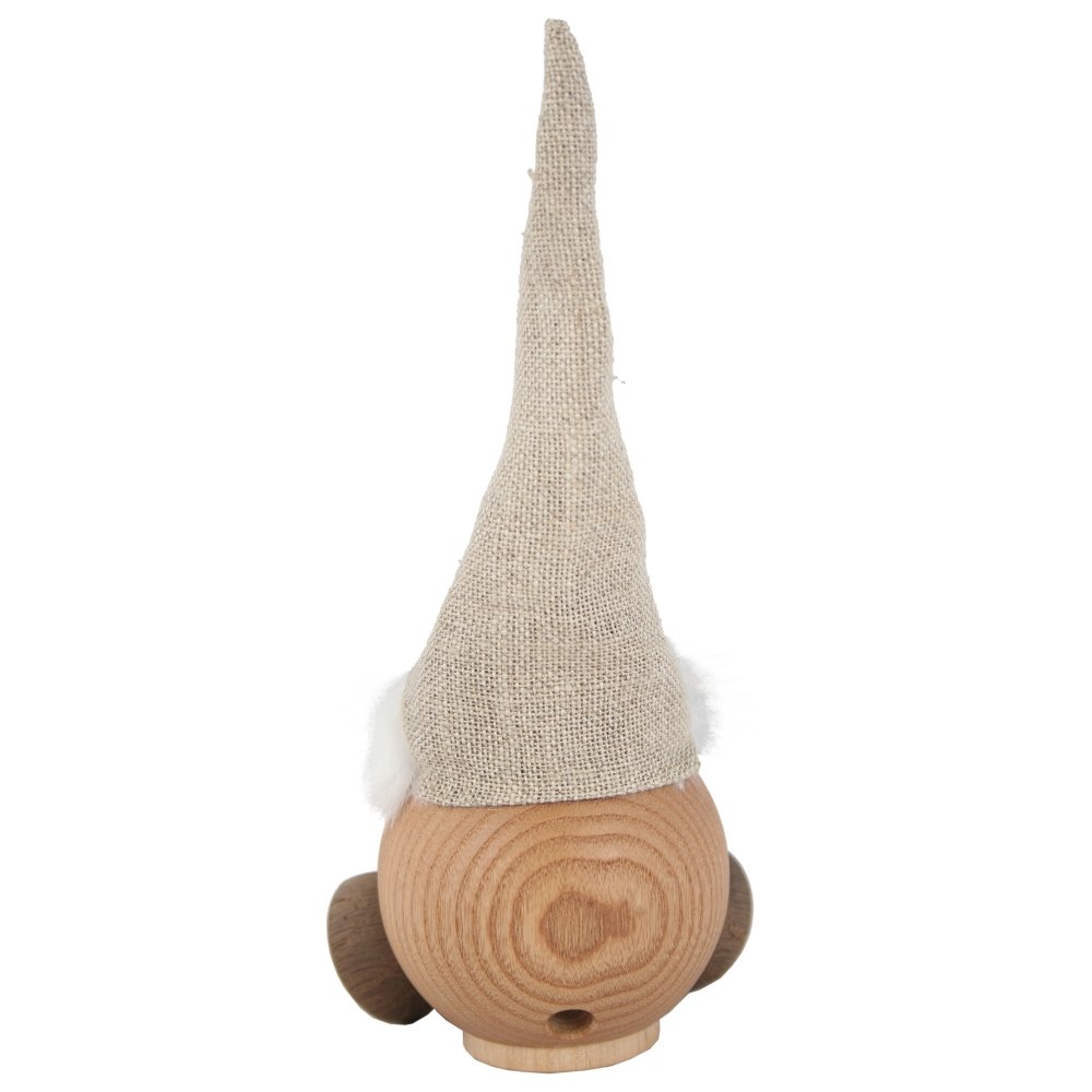 Seiffener Volkskunst | Räuchermann Figur | Waldzwerg 19 cm | Räucherfigur | Räuchermännchen Erzgebirge Original | 19028 | Waldzwerg Natur