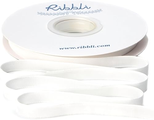 Miniatura 119 de Ribbli Cinta de terciopelo rojo oscuro de poliéster, carrete continuo de 5/8 pulgadas, cinta de Navidad para envolver regalos, ramos florales