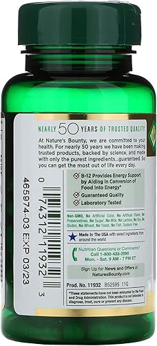 Miniatura 4 de Nature's Bounty Ginseng Complex Plus Royal Jelly Cápsulas 75 unidades (paquete de 9)