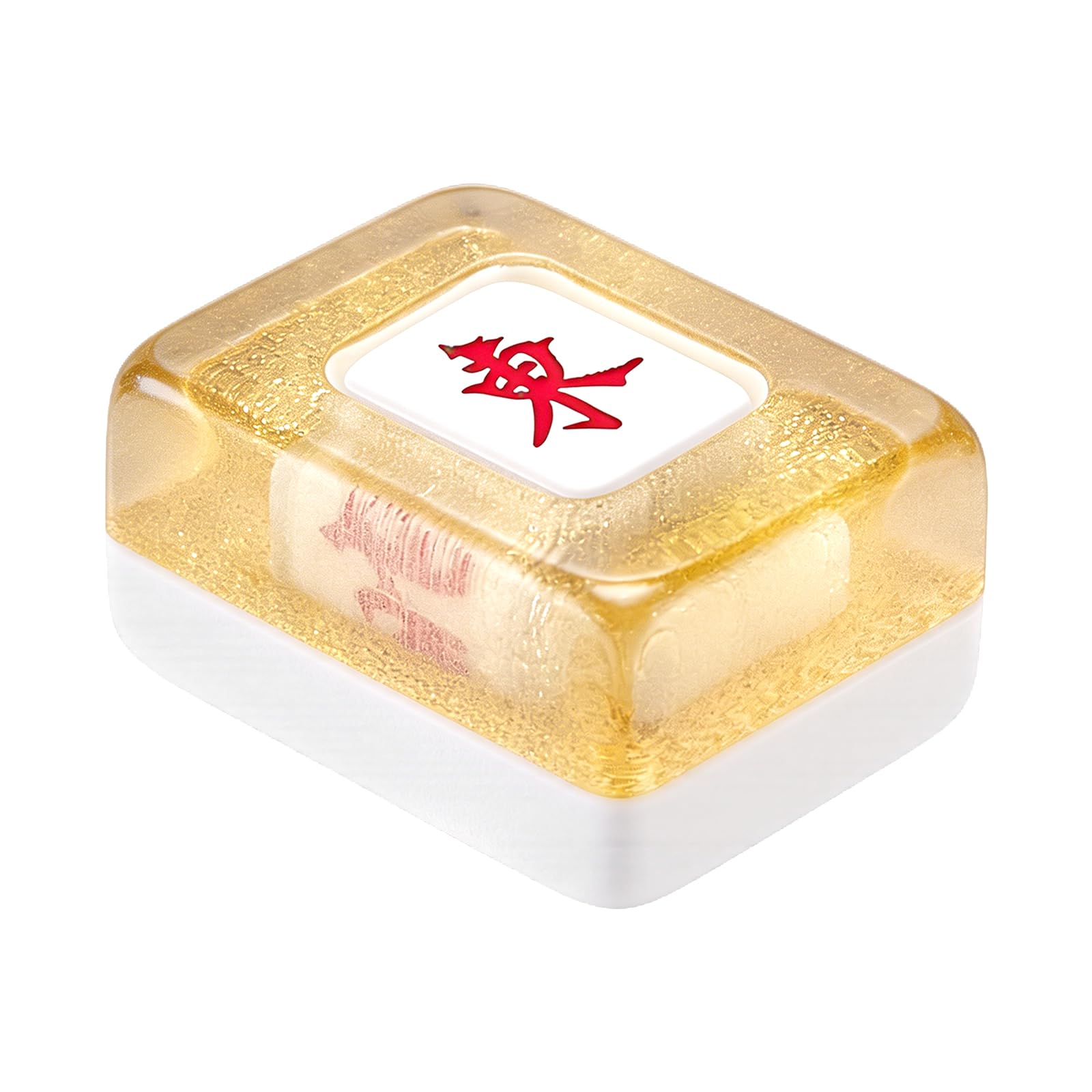 DELORIGIN Acrylic Mahjong Wind Indicator, Mahjong Bettor & Direction Dice Set for Chinese American Mah Jong Play, Game Accessories for Professional Casual Players for Mah Jong Enthusiasts