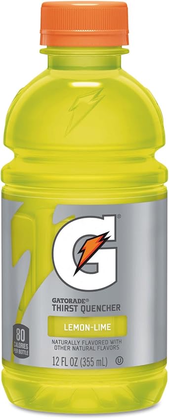 Gatorade Lemon Lime 12 Fl oz Pack of 12