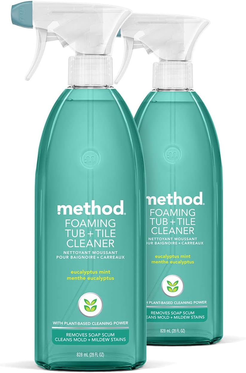 Method Foaming Bathroom Cleaner, Eucalyptus Mint, 28 Ounce