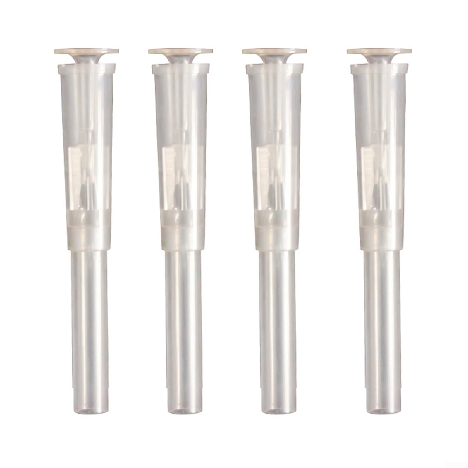 4er Set für MINI Pilz Springbrunnen Düse aus Harz, Transparente Wasserfontäne Sprühkopf für Teich Garten Aquarium, Kompakte für DEKO für Bonsai Landschaften und Fischbecken, Leise