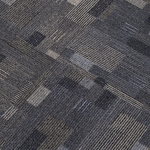 Image of Mohawk Basics 8 inch x 8 inch Carpet Tile Sample with EnviroStrand PET Fiber in Ocean Deep, (1 Sample)