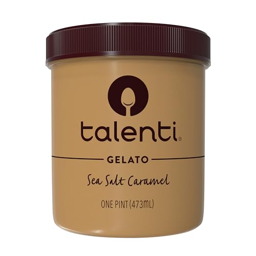 Talenti Gelato For a Delicious Frozen Dessert Sea Salt Caramel Made with Real Ingredients 1 pint