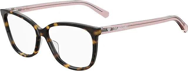 Love Moschino Occhiali Donna - Montatura Occhiali da Vista Donna in Acetato Nero