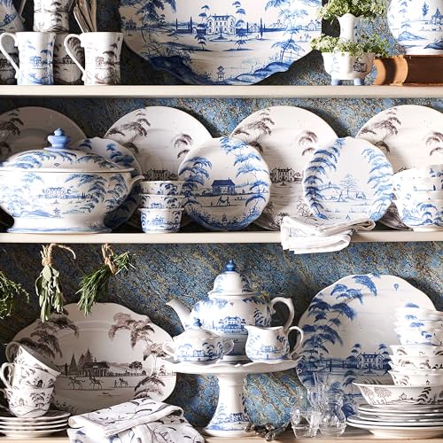Juliska Country Estate Teapot - Delft Blue - Thumbnail 3