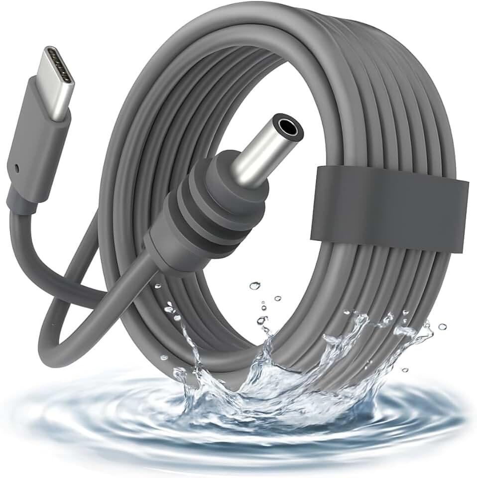 Cabo Para Carregar Starlink Mini de Alimentação DC Para USB-C Tipo C Carregamento de Energia 100W Power Bank Fio 18 AWG 2 metros Com Chip PD Inteligente Carregador Premium