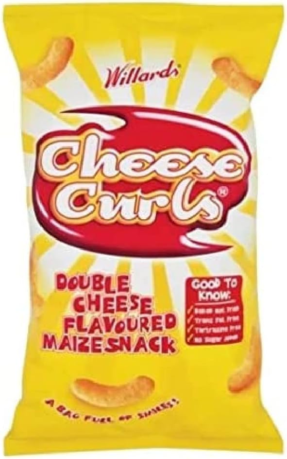 Willards Cheese Curls Flavoured Maize Snack 150 g : Amazon.com.au: Grocery