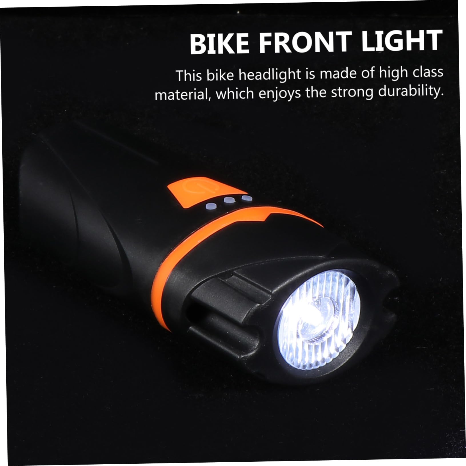BESPORTBLE 2pezzi Luce Anteriore USB per Bicicletta Lampada Frontale Alta Luminosità Accessori Leggeri e Portatili per Ciclismo Condizioni Meteorologiche Avverse