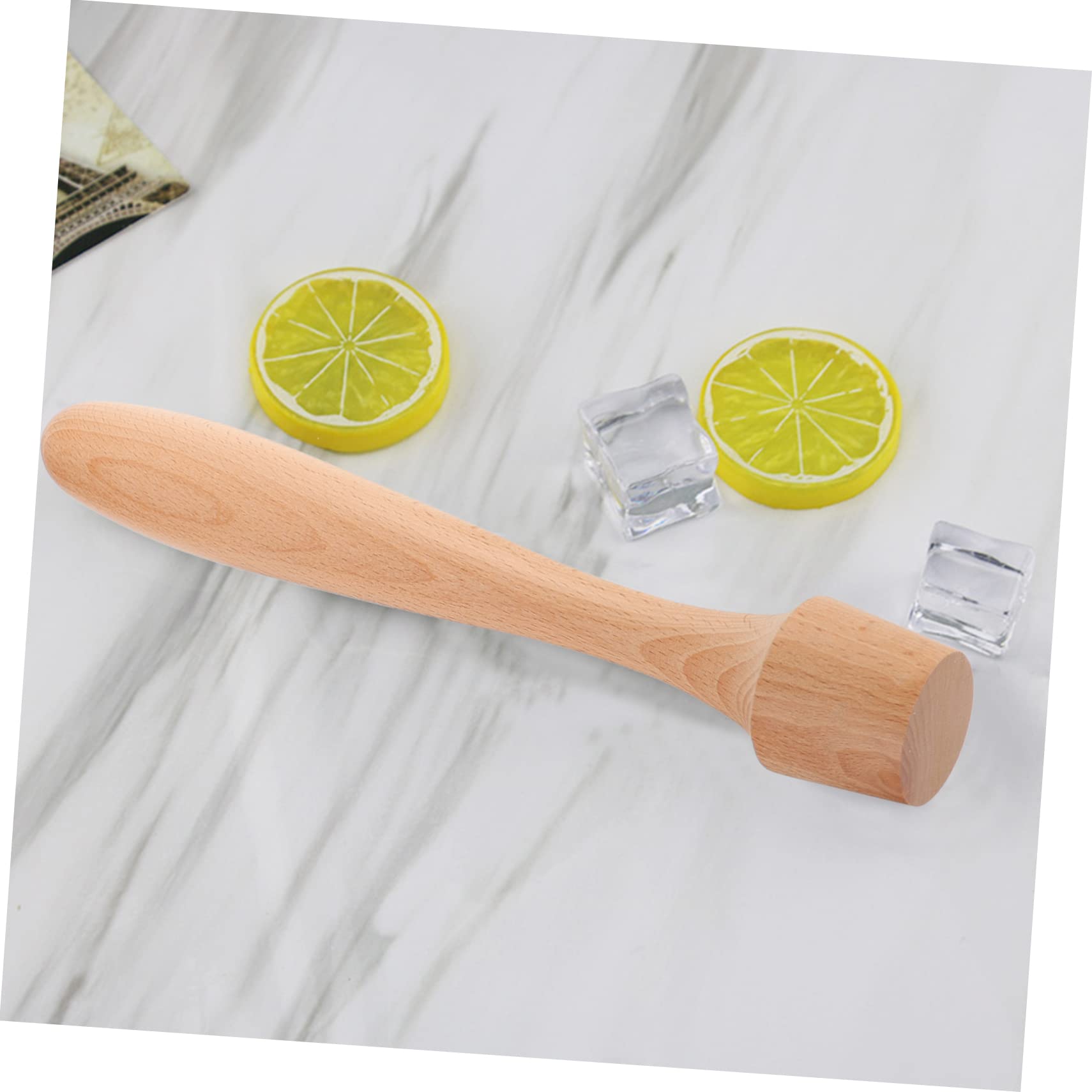 UTHCLO Wooden Muddler Stirrer for Cocktails Ice Crusher Bar Muddler Set Fruit Smasher Drinks