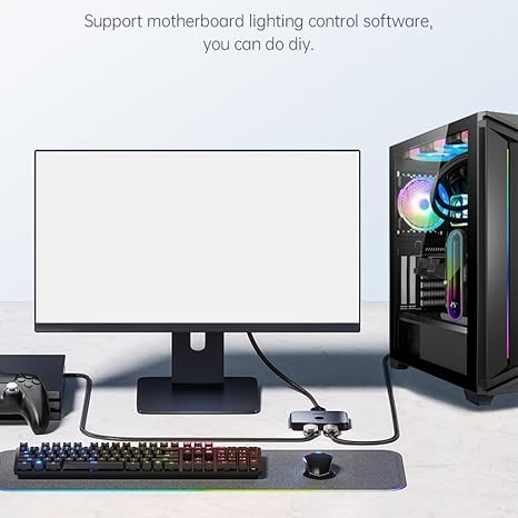 Video Card Gpu Support Bracket With Stable Anti-Slip Base And Temperature Display Screen Functionality Graphics Card Bracket Video Holder Computer Case, Black