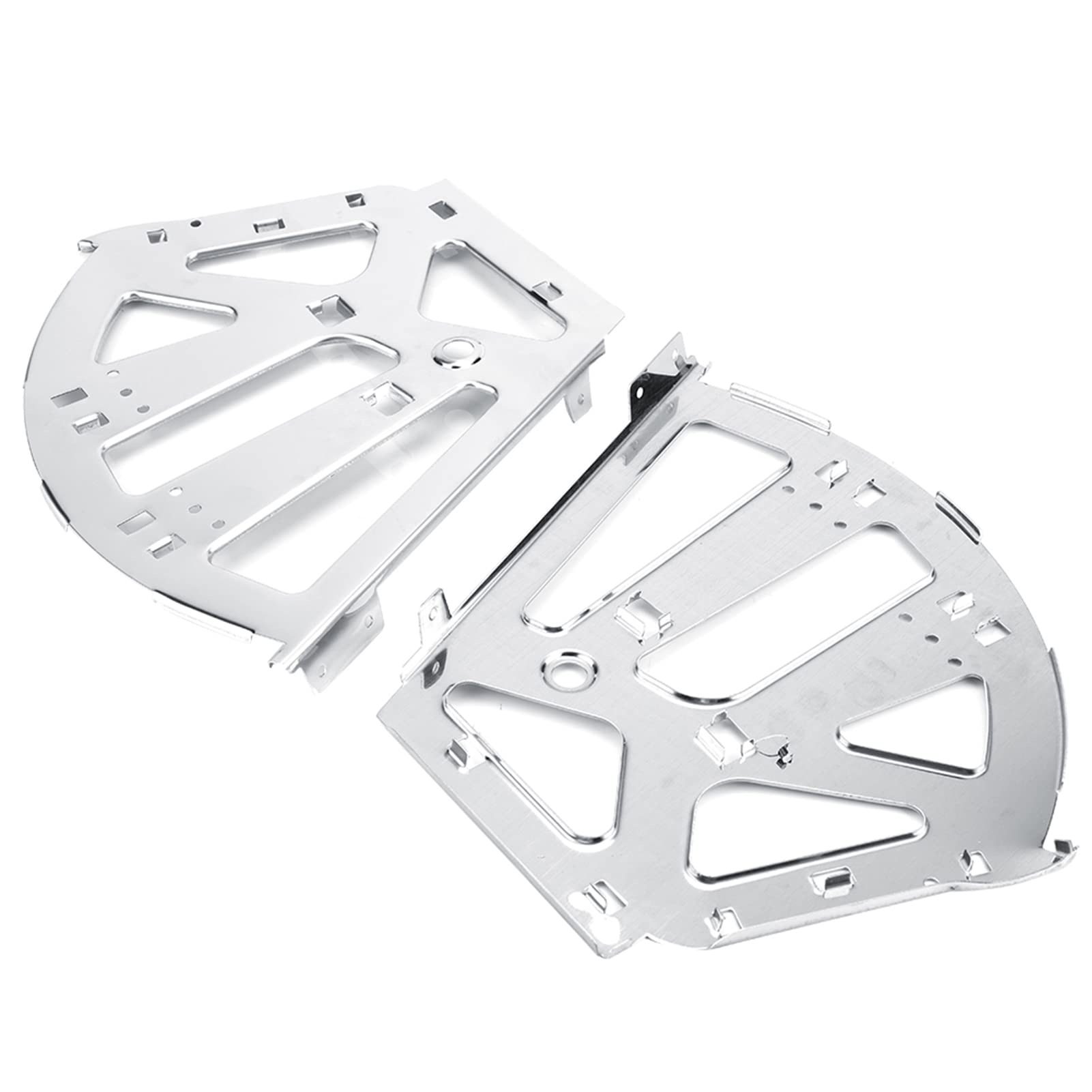 1 Par de Zapatos Móviles de Acero Inoxidable Gabinete de Almacenamiento Bisagras Piezas de Muebles Hardware Oculto Sobre La Instalación para Cocina Sala de Estar Zapatero Armario Marco(3 capa)