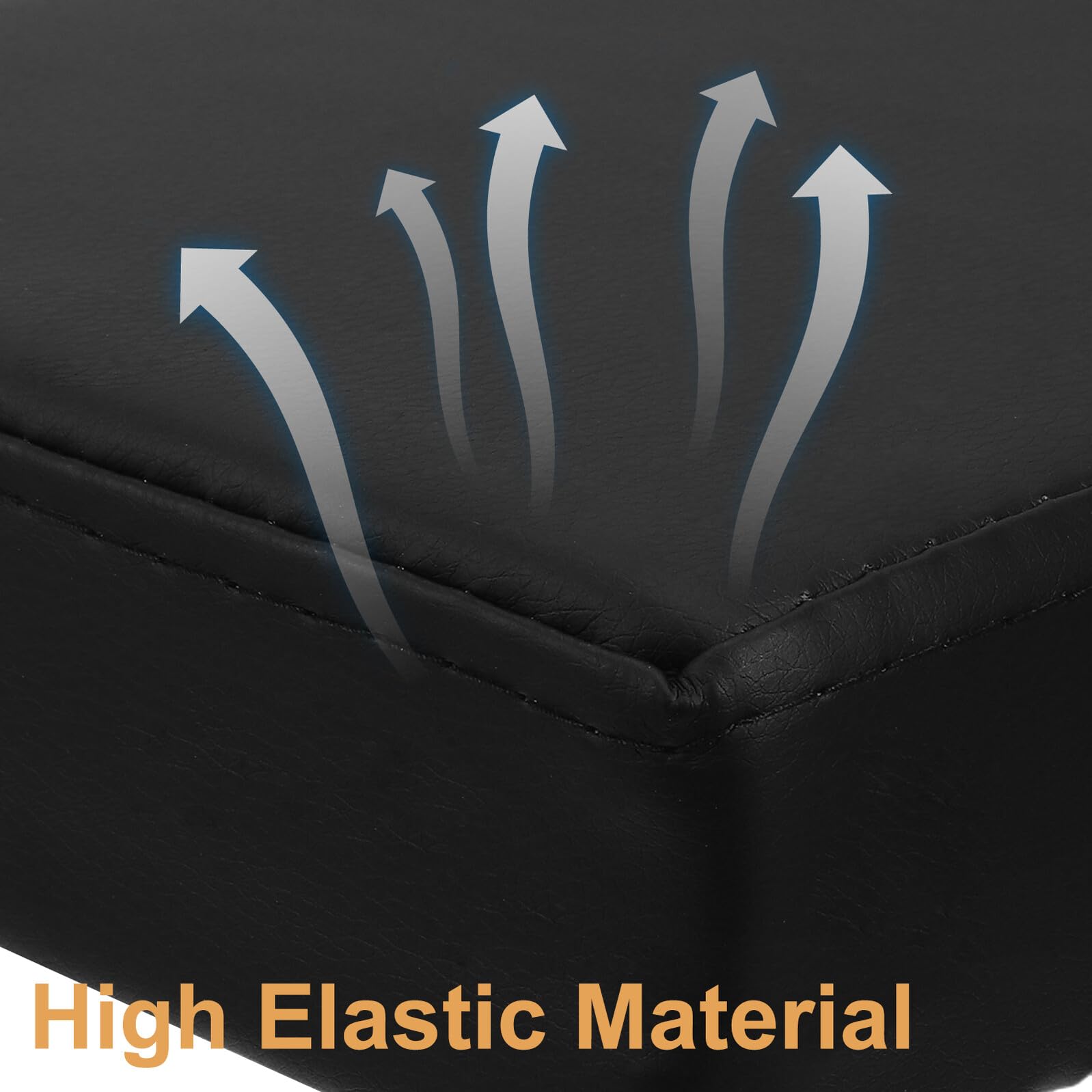 Poggiapiedi per Sedia da Ufficio Staccabile 33x19x6 Cm Cuscino Antiscivolo e Supporto Ergonomico per Gambe Affaticate per Ufficio e Smart Working