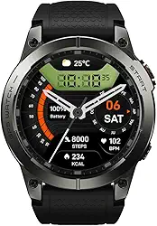 Zeblaze Smart Watch Stratos 3 Pro, exibição HD de 1,43 "AMOLED, Waterspers Imperme/Resposta Ligue para Smart Watches