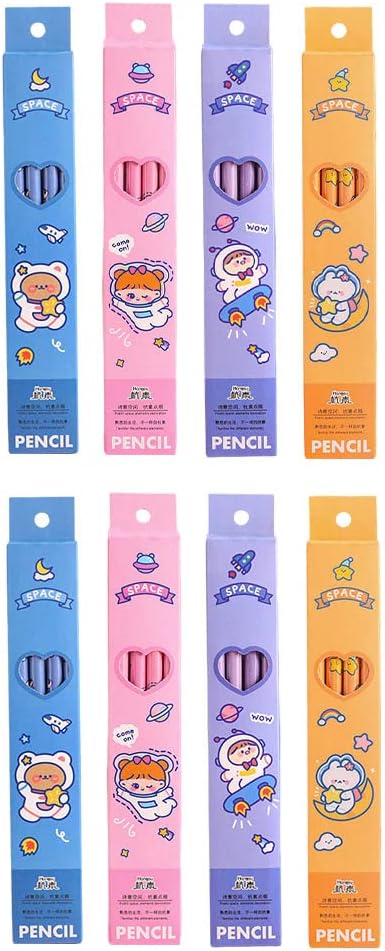 Artibetter 消しゴム子供鉛筆書筆文字学生鉛筆を書く32ピースの愛らしい鉛筆 贈答品