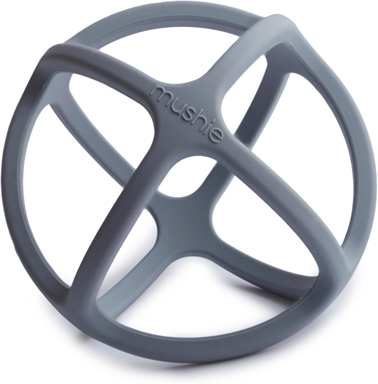 mushie Silicone Baby Teether Ball Toy (Tradewinds)