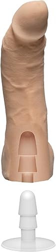Miniatura 2 de Doc Johnson Signature Series JJ Knight - Consolador realista ULTRASKYN de 8.5 pulgadas con ventosa extraíble Vac-U-Lock, compatible con máquina F y