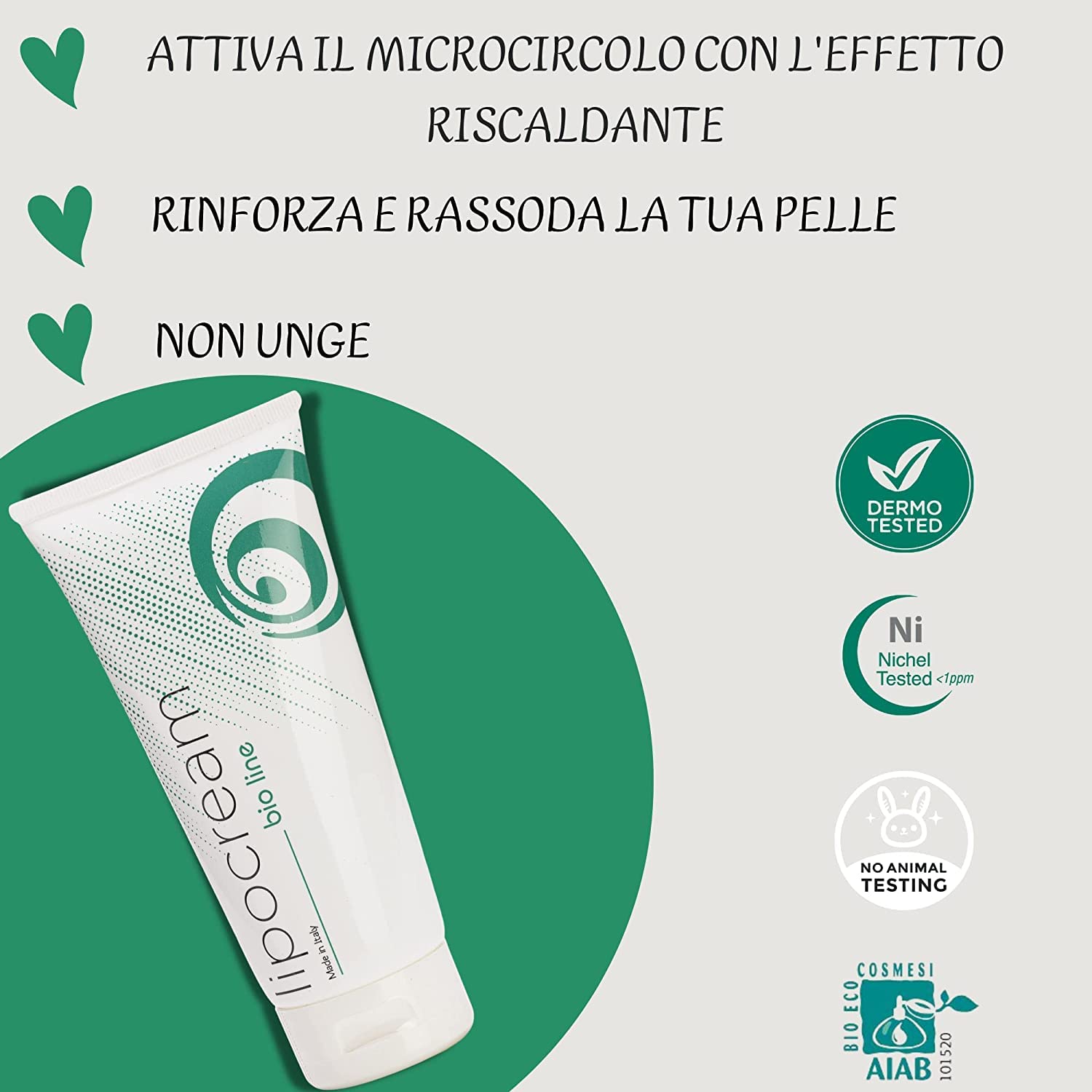 Nuvo', Snail Mucin, Lipocream 200ml, Organic Certified, Anti-Cellulite Cream, Hot Effect, Firming and Smoothing Action - Image 2