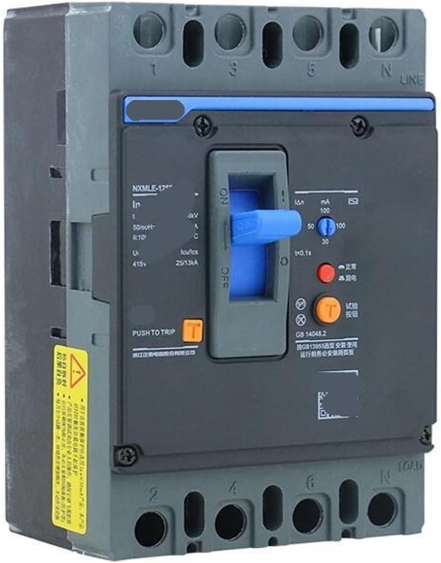 Plastic case Leakage Protection Circuit Breaker NXMLE-125S/4300AY 32A C 0.5s
