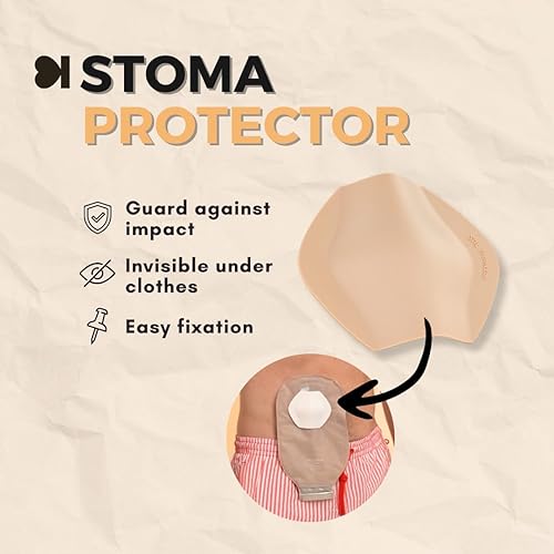 Miniatura 3 de Cinturón de ostomía para hombre + protector de estoma  Fundas de bolsa de ostomía para deportes  Cinturón de ileostomía sigilosa  Funda para bolsa