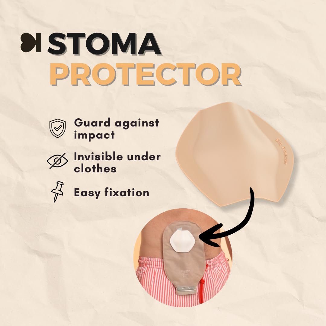 Cinturón para ostomía para hombres + protector de estoma | Fundas para bolsa de ostomía y colostomía para deporte | Cinturón para ileostomía discreto | Funda para bolsa de ostomía | Envoltura para