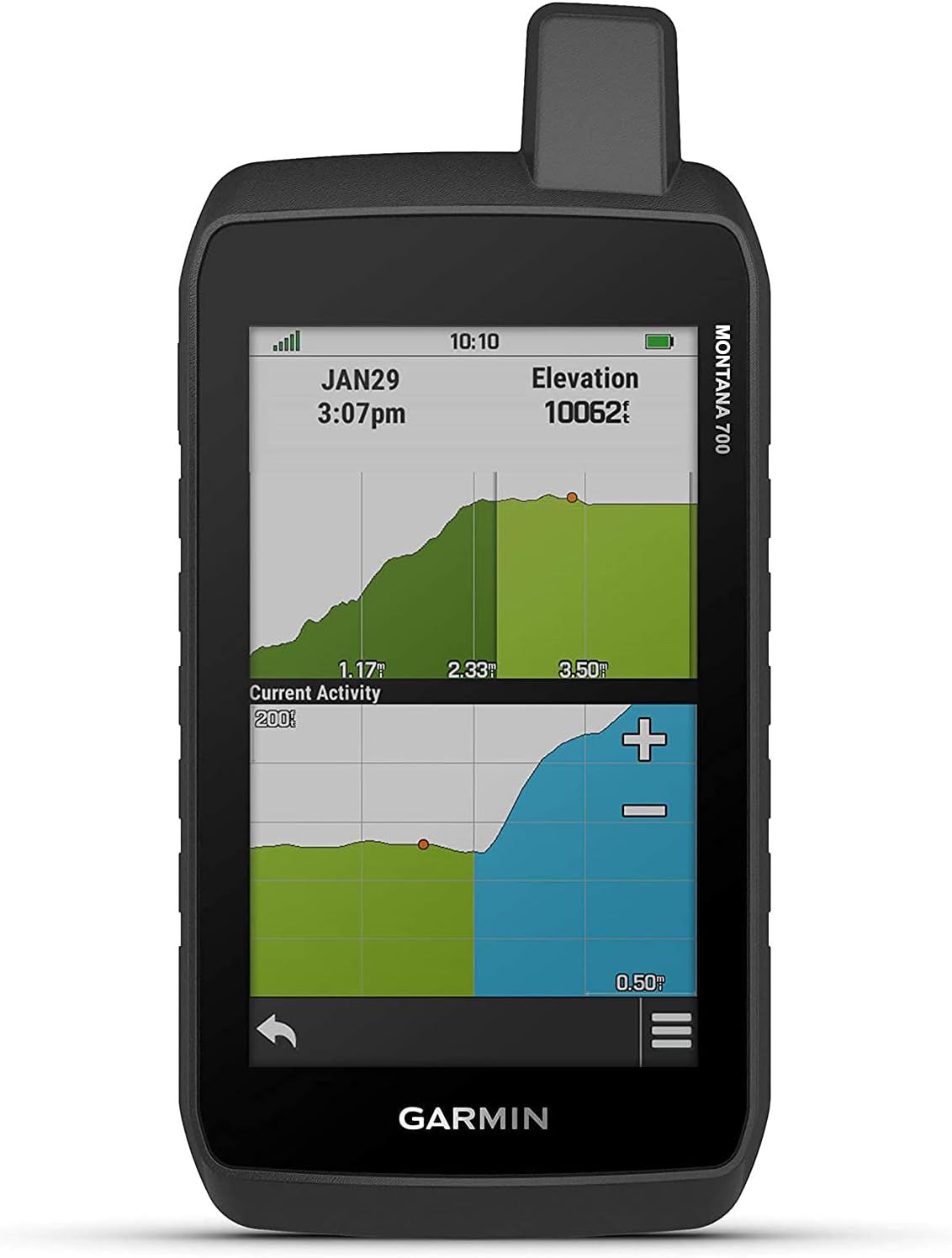 Garmin Montana 700 Rugged GPS Touchscreen Navigator (010-02133-00) with AMPS Rugged Mount and Ball Bundle