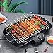 Kryty bezdymny grill elektryczny, 180 0W grill. Grill z Powierzchnią Non-Stick Surface and Oil Drip dla zdrowia grillowania do hamburgera, owoce morza, stek, naleśnik