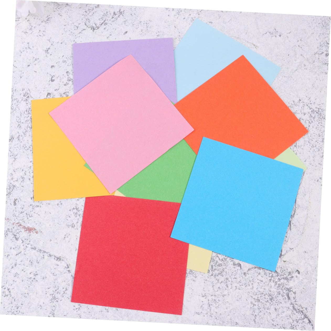 Doppelseitiges Origamipapier Stück, Quadratisch, Farbig