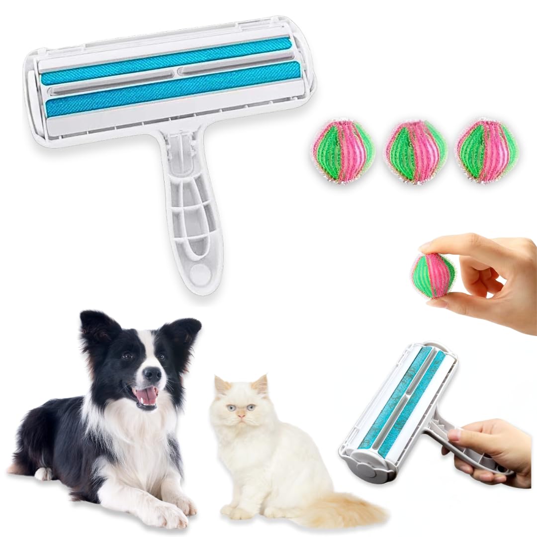 Quita pelos de Mascotas,quitapelos mascotas,cepillo quitapelos mascota,quitapelos,quita pelos ropa de mascota,cepillo para gatos quitapelos,rodillo quitapelos mascotas+3atrapelos lavadora,quita pelos