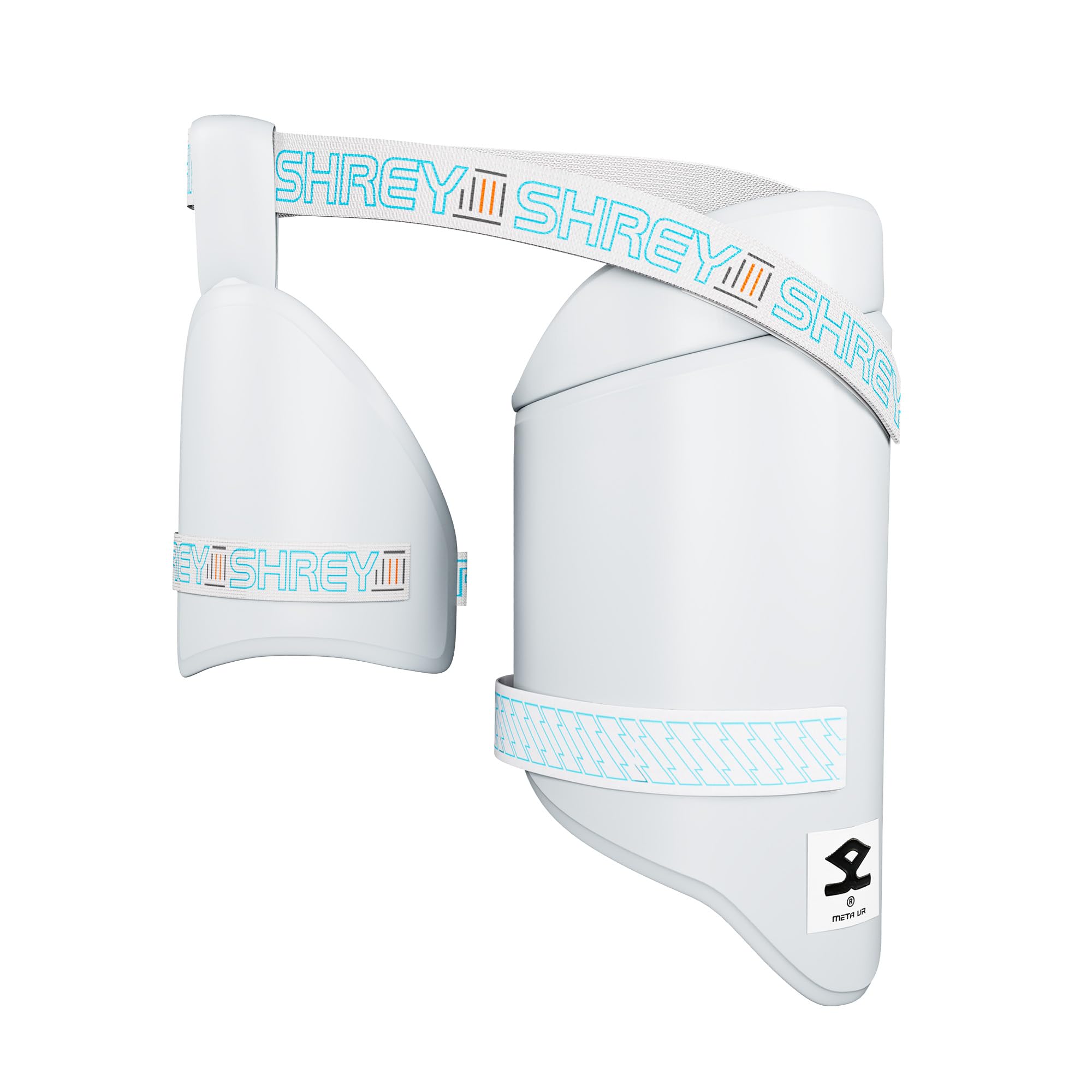 SHREY Meta VR Thigh Guards (Professional Range) (White, M, Right Hand)-image-20