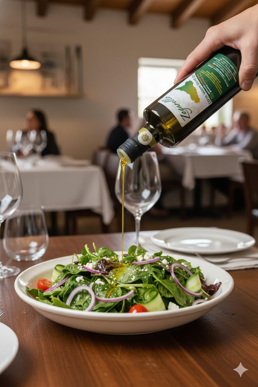 Zagarello 100% Traceable Italian Olive Oil Extra Virgin - 25.4 Fl Oz Unfiltered, Pure, IGP Certified (2025) EVO-IOOC WINNER